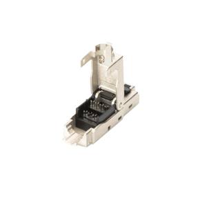 Ficha RJ45 – Cat6A UTP (sem ferramenta)