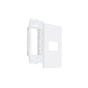 Placa 4X2 Com Módulo Horizontal Com Suporte para 3 Módulos Stella