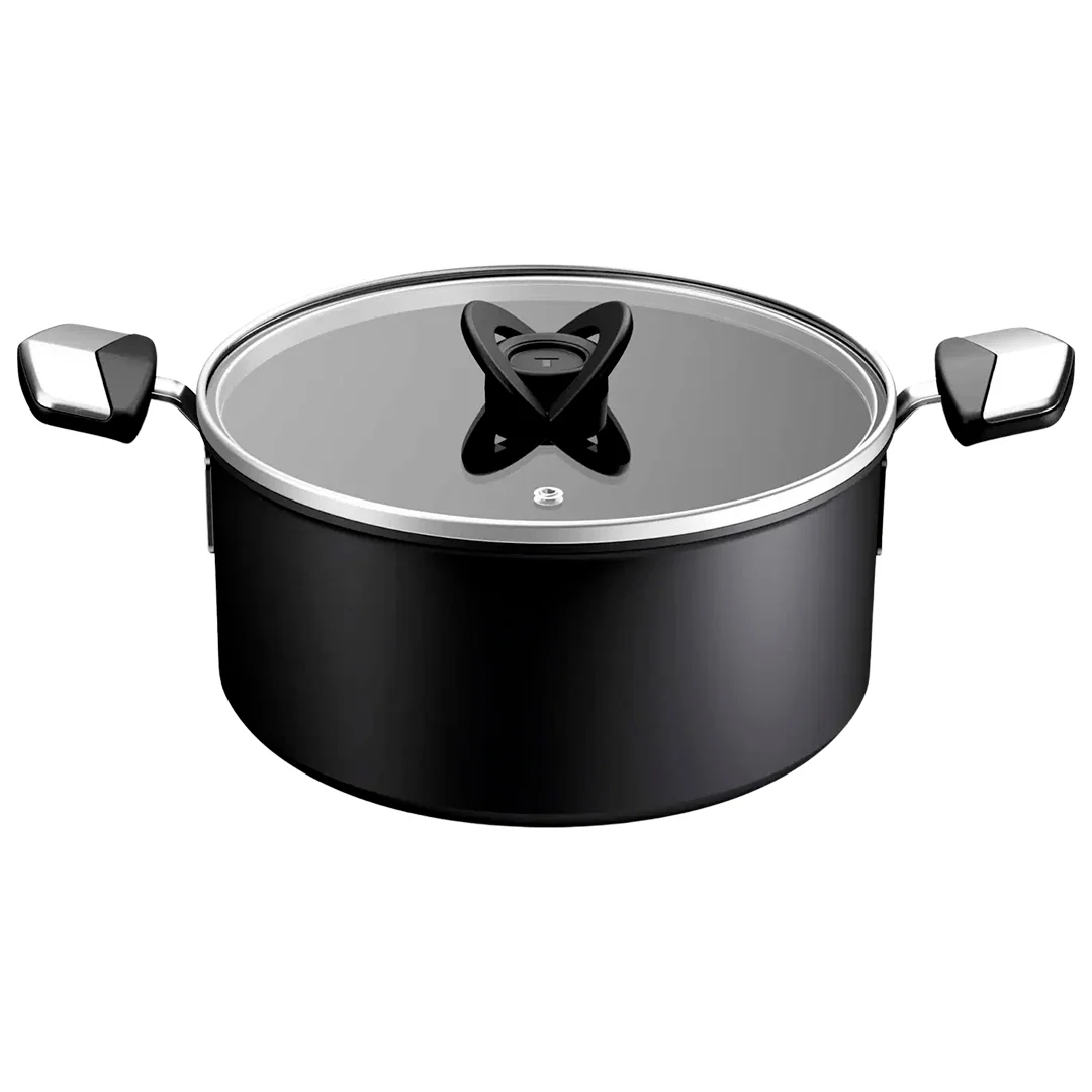 Tefal Tacho Excellence Induçao 24CM 5LT +tampa Vidro - Image 2