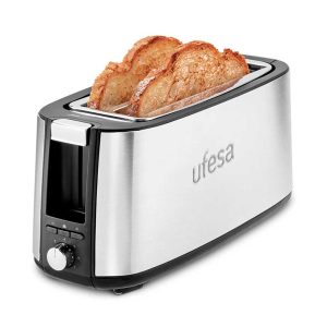 UFESA TORRADEIRA 750W 2 FENDAS INOX TOASTIEDUO