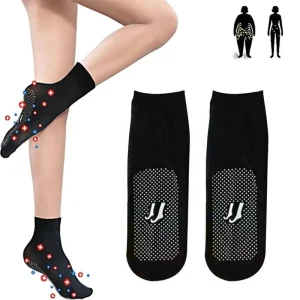 Caminhar com elegância: Meias de seda de cristal invisíveis e antiderrapantes