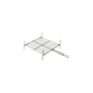 Grelha de Assar Dupla com Pernas – Grande (40x40cm)