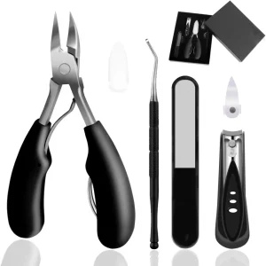 Transforme a sua rotina de cuidados com as unhas com o Conjunto de Cortadores de Unhas 5 em 1